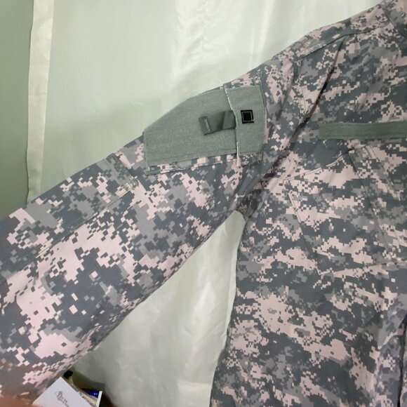 NWT Defender M US Military Combat Uniform Coat Jacket Size XL Green Camouflage - Picture 3 of 7